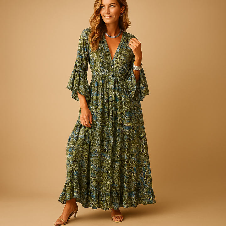Lauriane™ | Długa Sukienka Boho