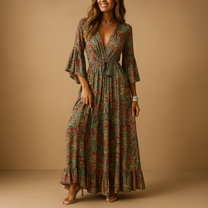 Lauriane™ | Długa Sukienka Boho