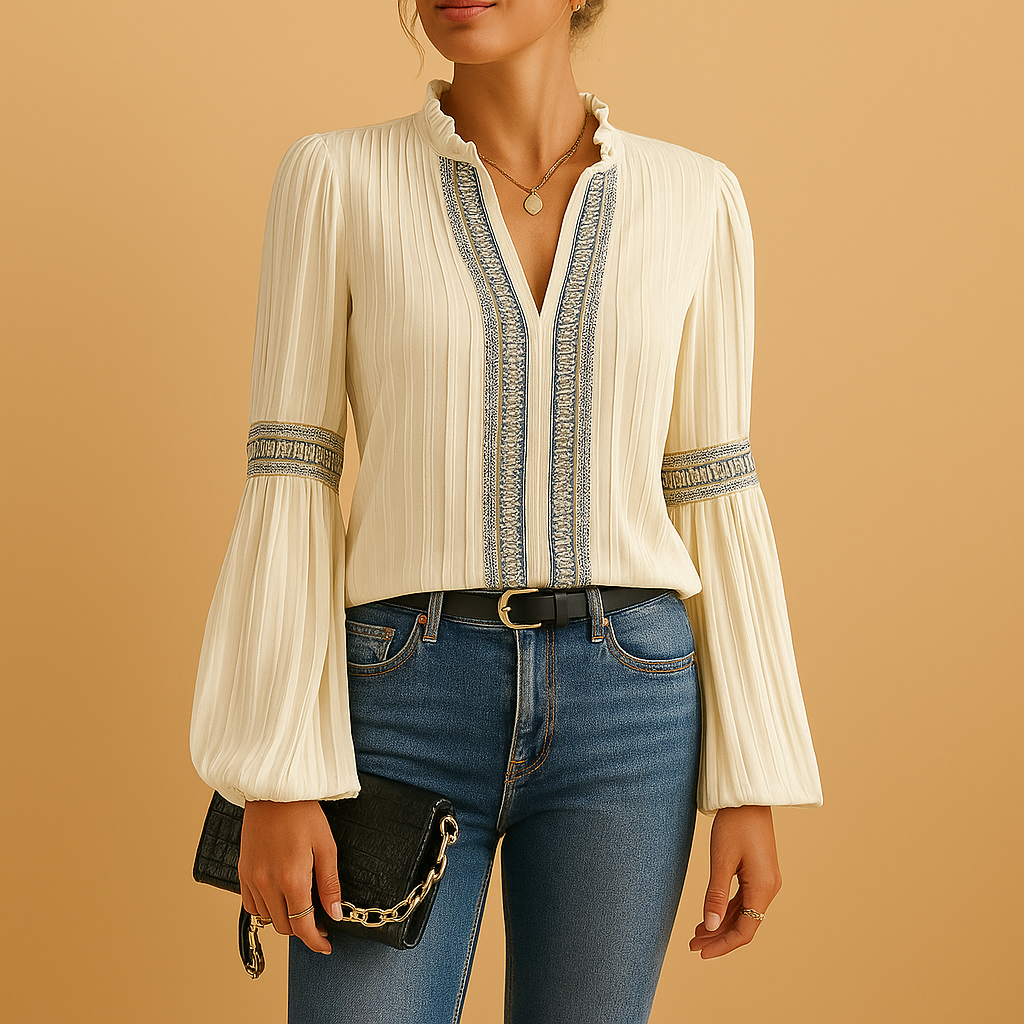 Gaëtane™ | Elegancka Bluzka Koronkowa