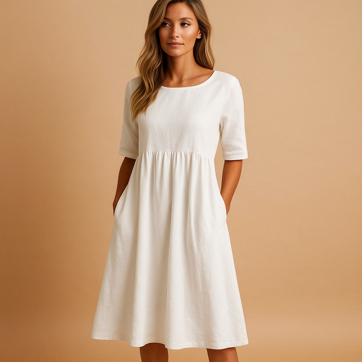 Amandine™ | Sukienka Midi Retro