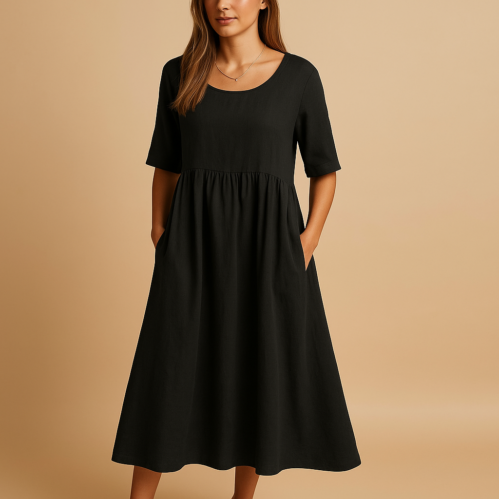 Amandine™ | Sukienka Midi Retro