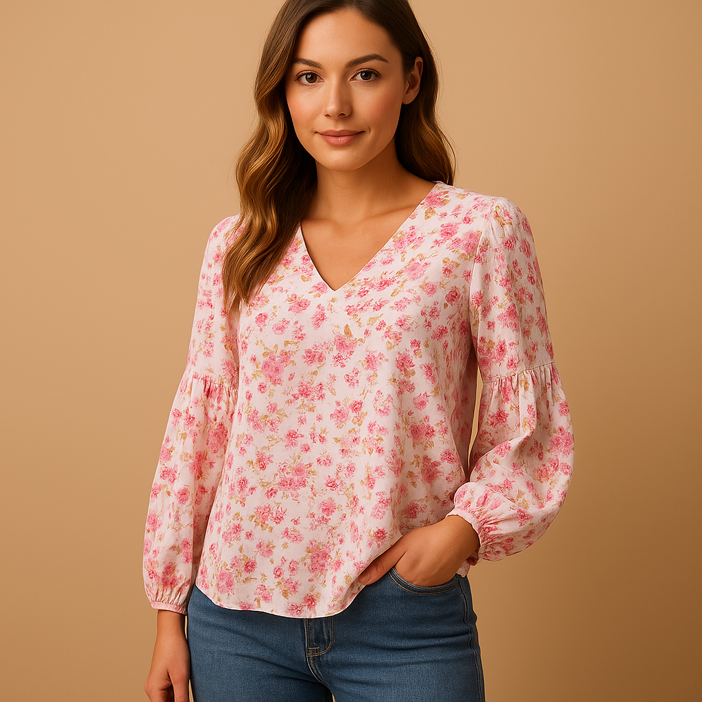Lison™ | Letnia Bluzka Kwiatowa