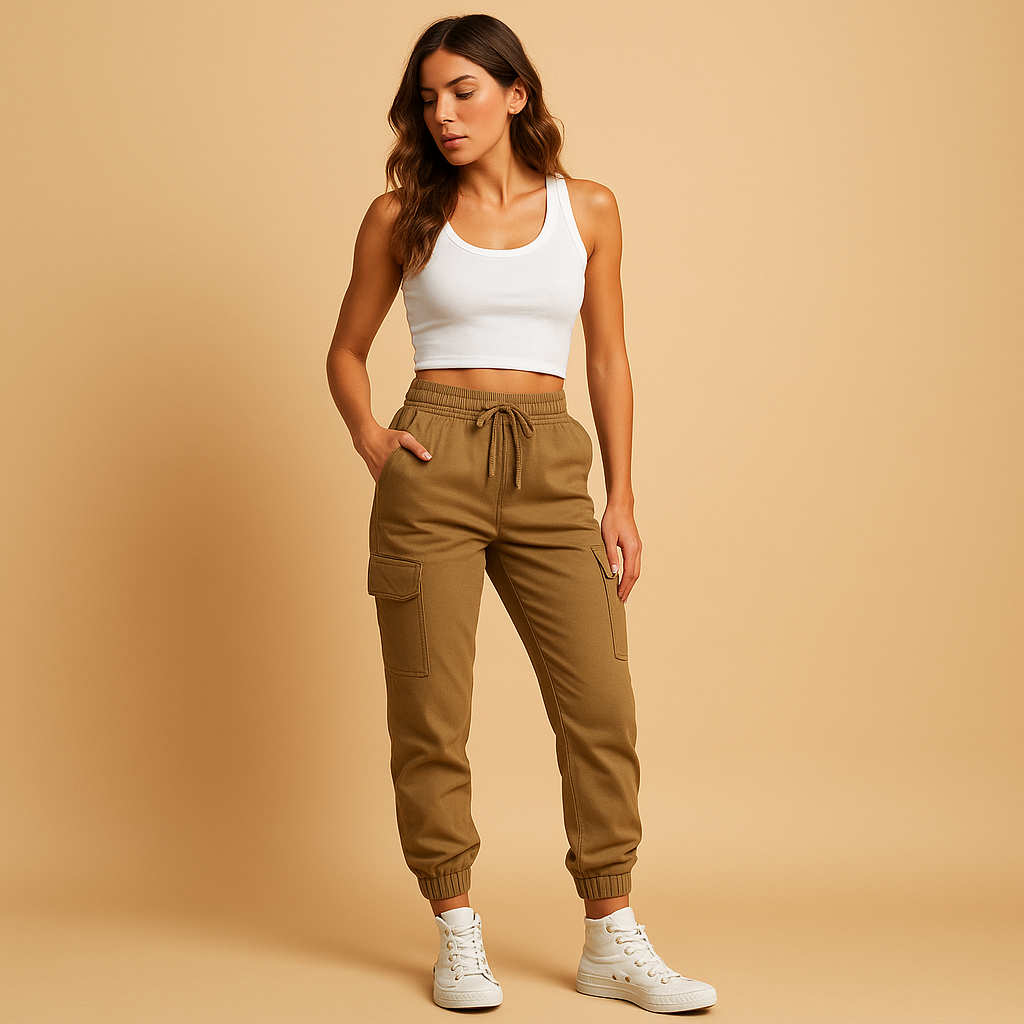 Colette™ | Dopasowane Spodnie Cargo