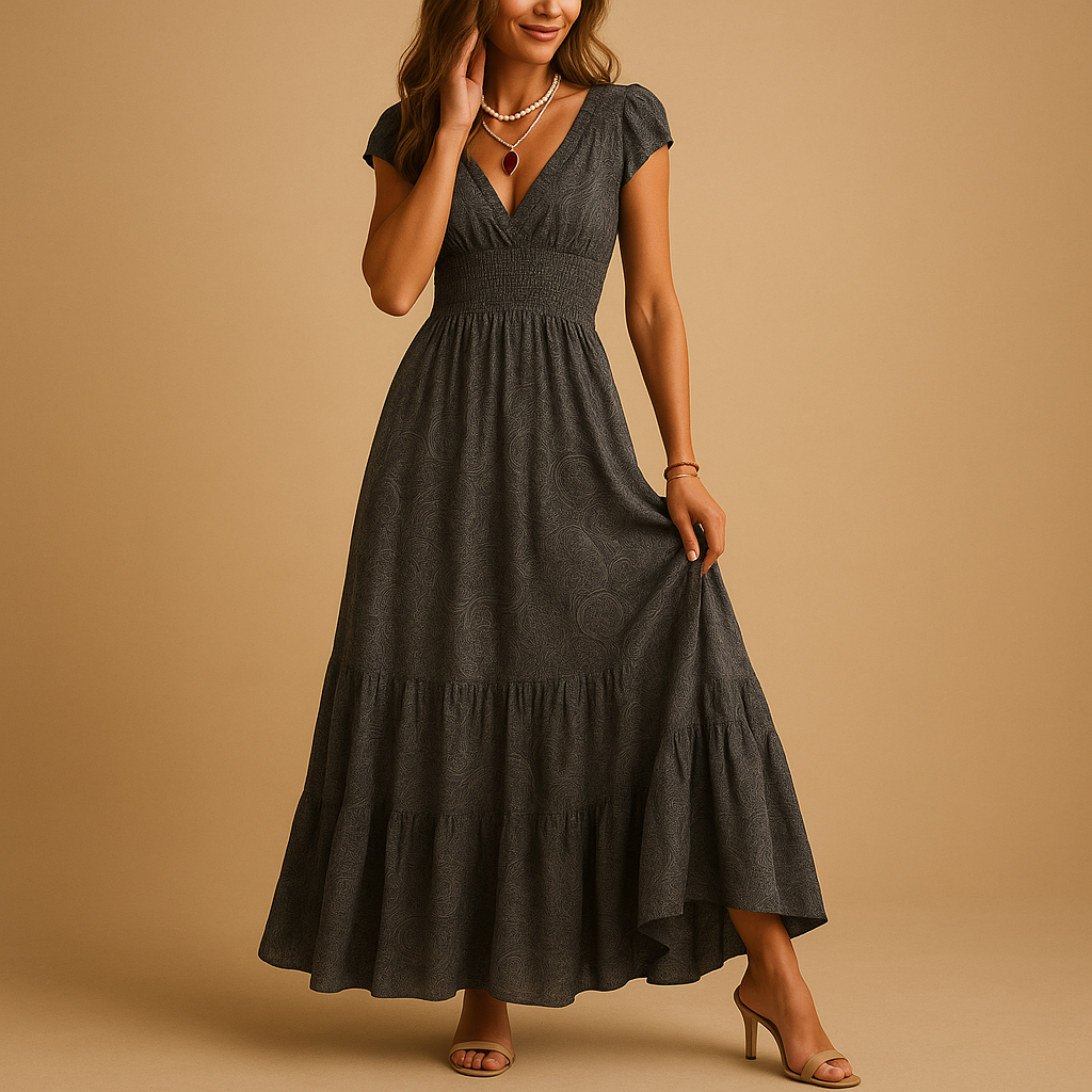 Fanny™ | Sukienka Maxi Kwiatowa
