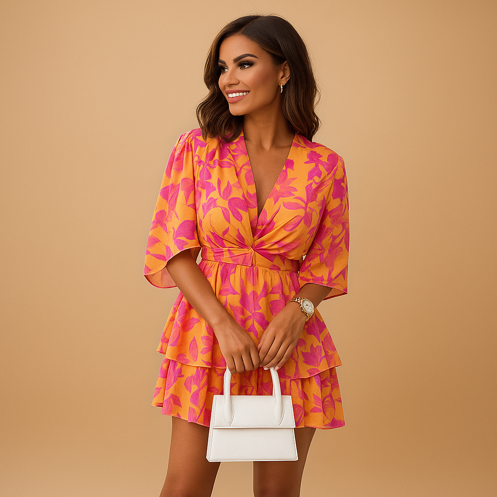 Noélie™ | Mini Sukienka Boho