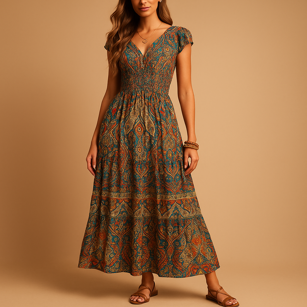 Émeline™ | Sukienka Maxi Boho