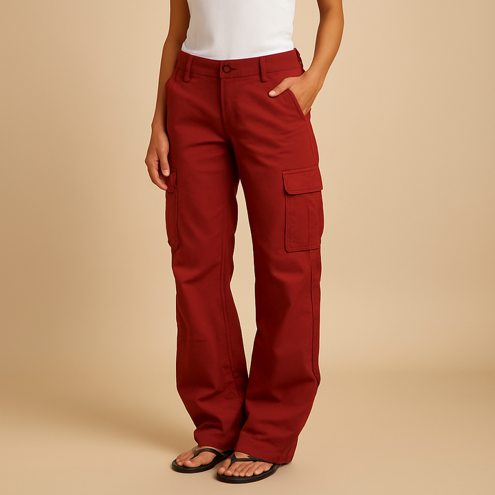Nathalie™ | Spodnie Cargo Strukturalne