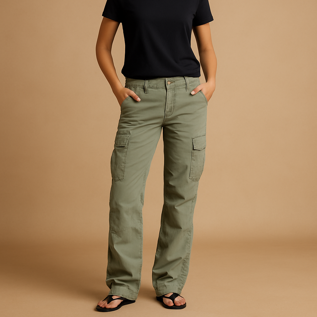 Nathalie™ | Spodnie Cargo Strukturalne
