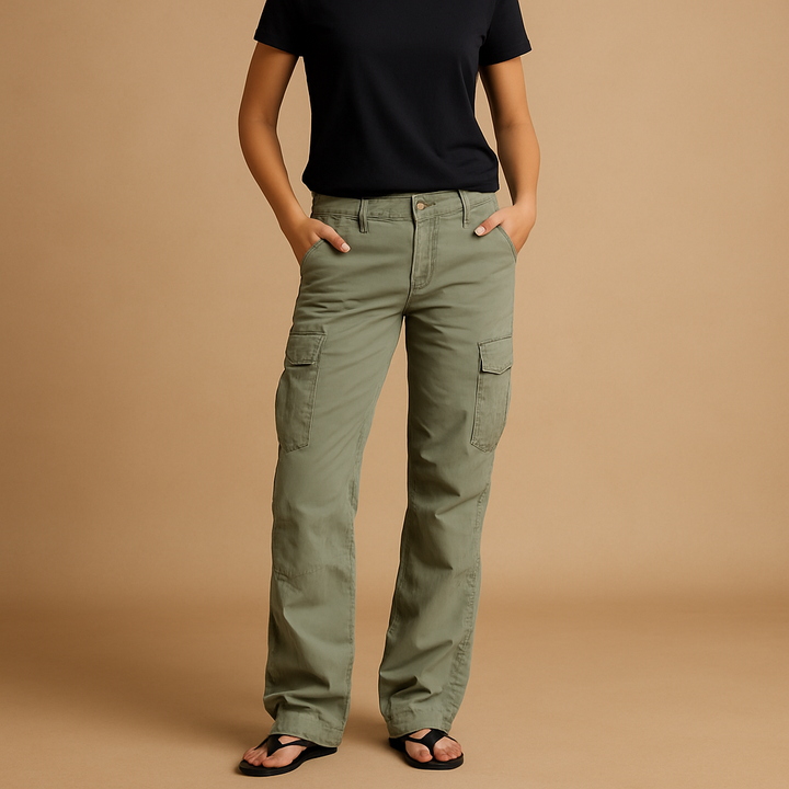 Nathalie™ | Spodnie Cargo Strukturalne
