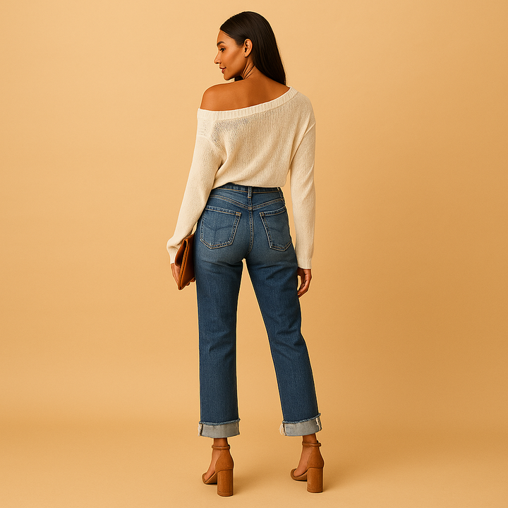 Ariane™ | Jeans Asymetryczny