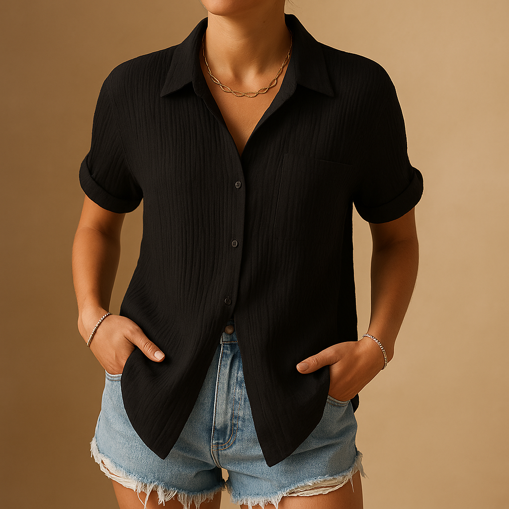 Maëva™ | Polo Chic Krótki Rękaw