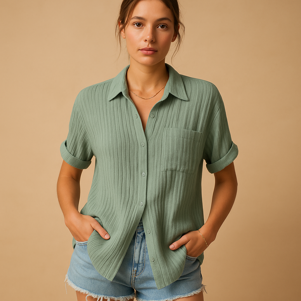 Maëva™ | Polo Chic Krótki Rękaw