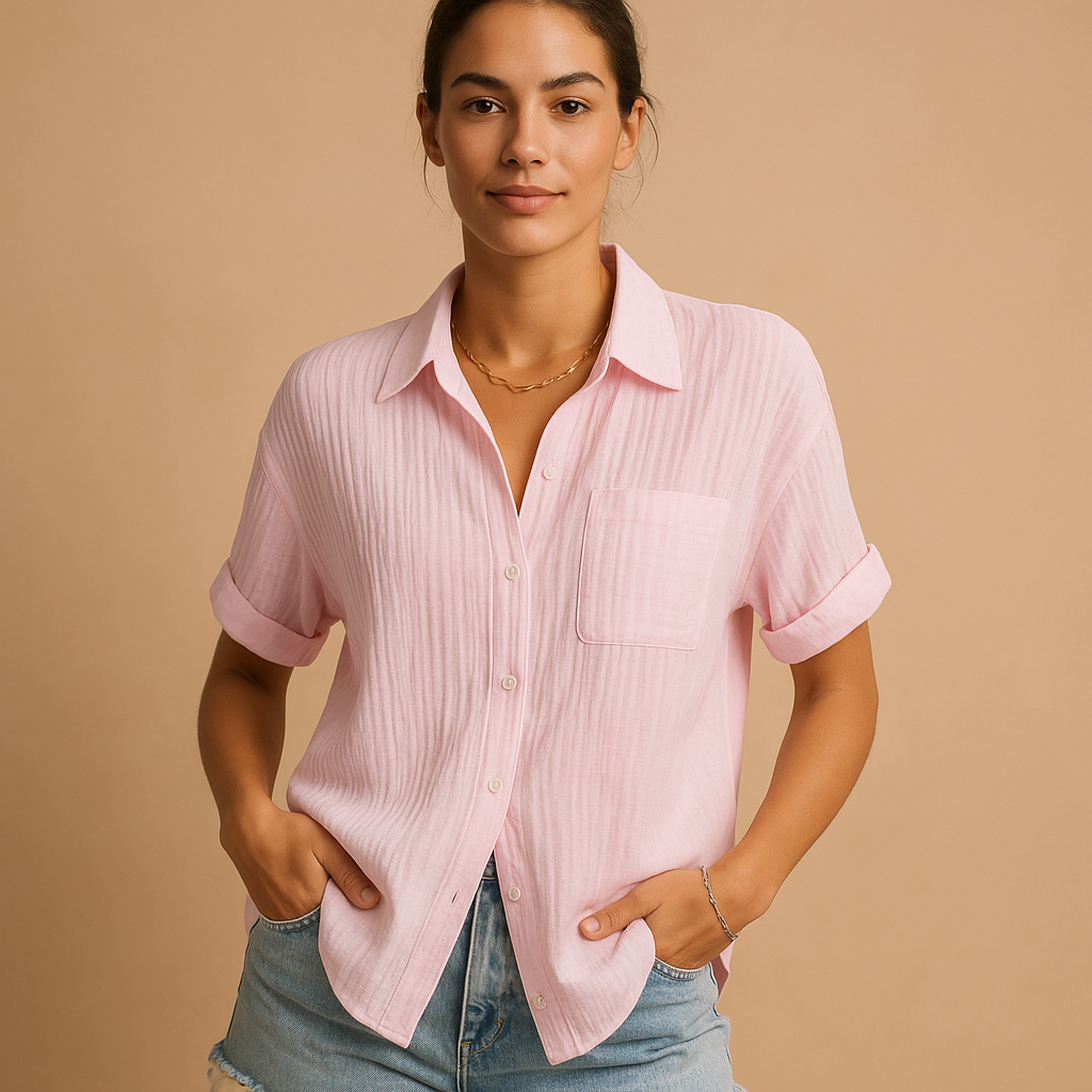 Maëva™ | Polo Chic Krótki Rękaw
