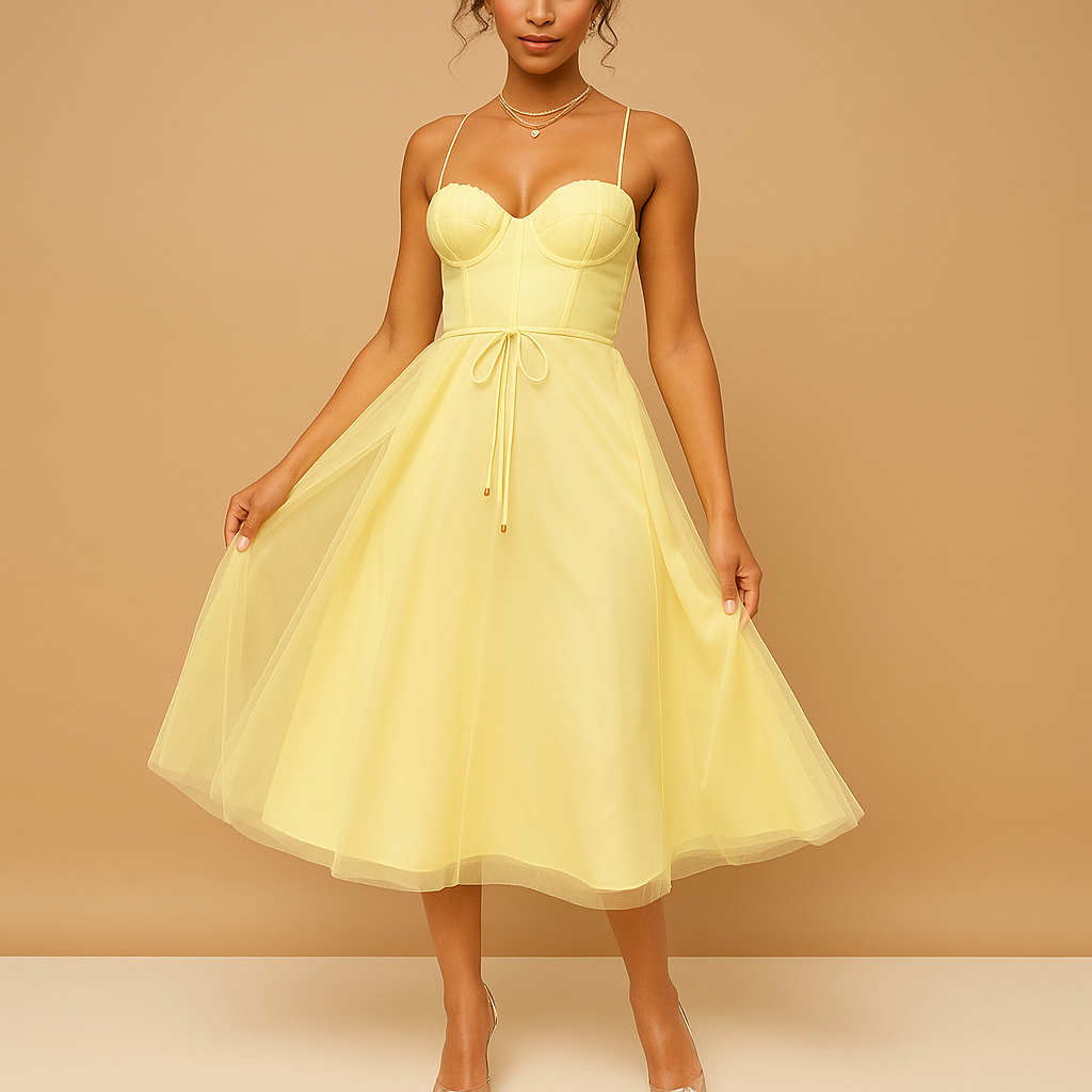 Félicie™ | Sukienka Maxi Tulle