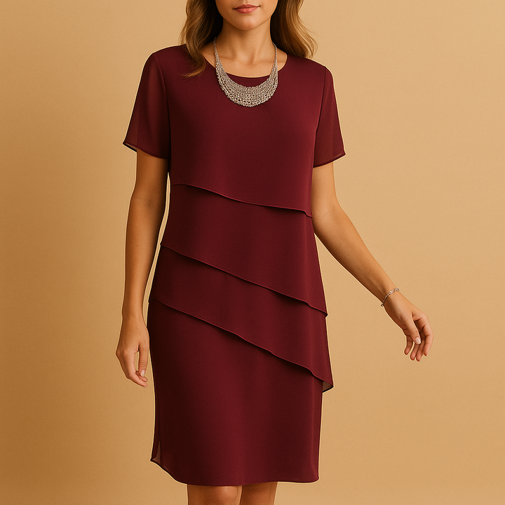 Floriane™ | Sukienka Midi Chiffon