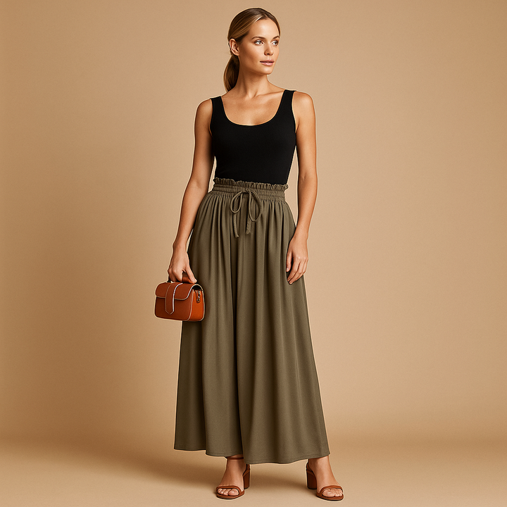 Corinne™ | Eleganckie Szerokie Spodnie