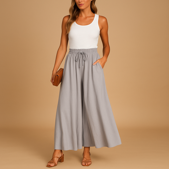 Corinne™ | Eleganckie Szerokie Spodnie