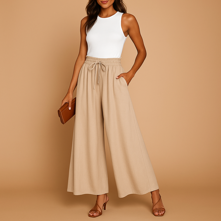 Corinne™ | Eleganckie Szerokie Spodnie