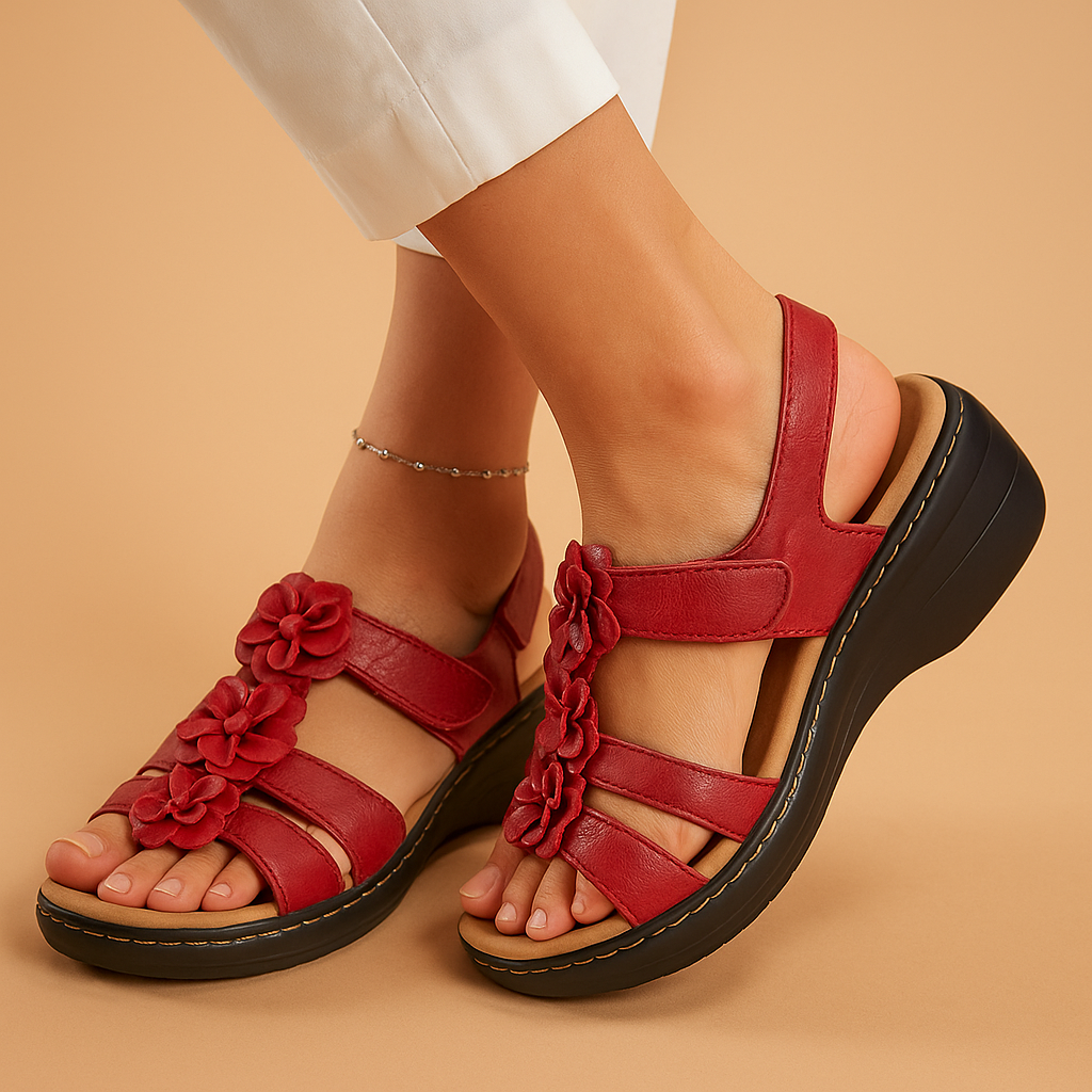 Béatrice™ | Kwiatowe Sandały