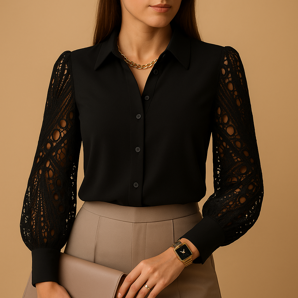 Véronique™ | Bluzka Koronkowa Chic