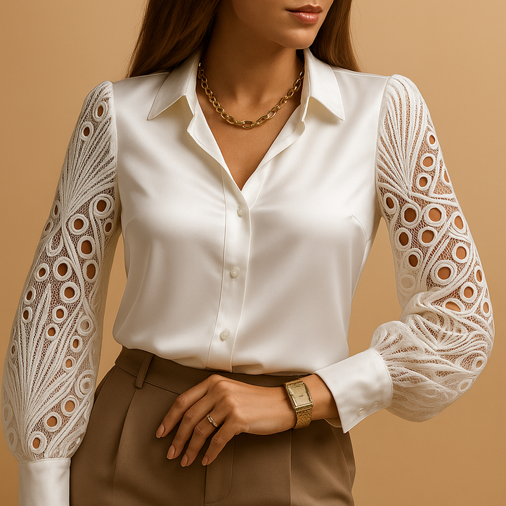 Véronique™ | Bluzka Koronkowa Chic
