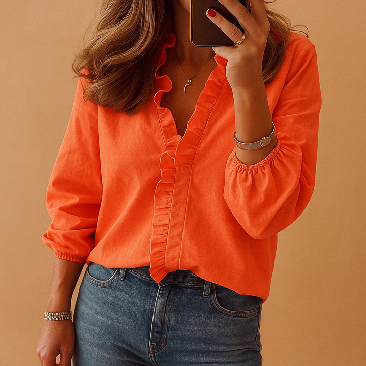 Thaïs™ | Bluzka z Falbankami Chic