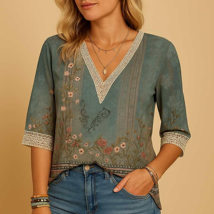 Quitterie™ | Elegancka Bluzka Dopasowana