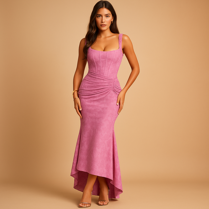Capucine™ | Sukienka Midi w Kwiaty