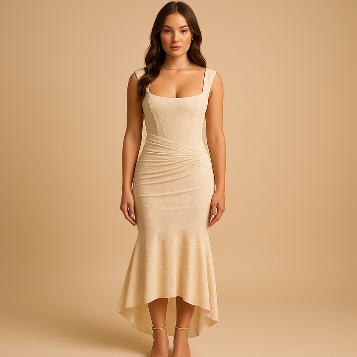 Capucine™ | Sukienka Midi w Kwiaty