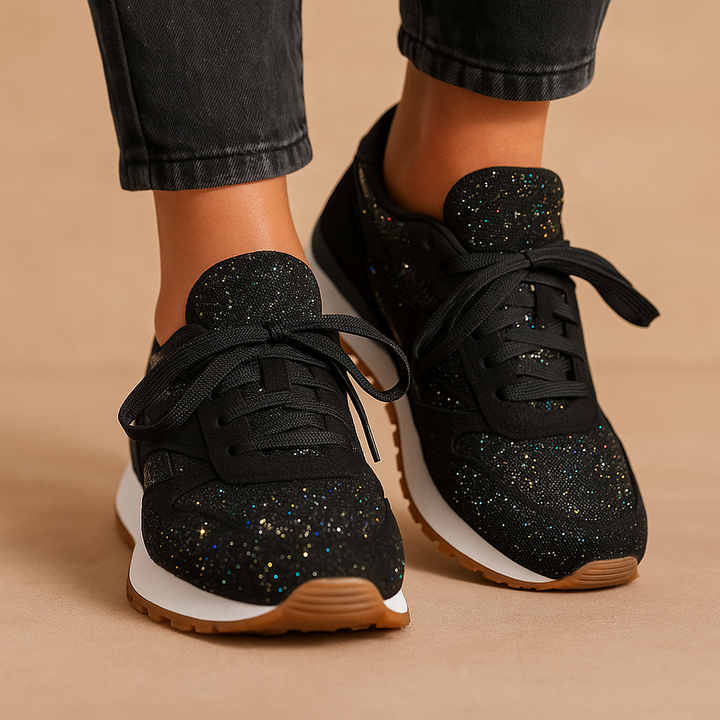 Pauline™ | Błyszczące Sneakersy