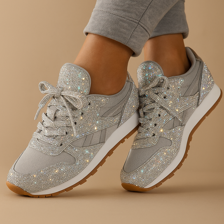 Pauline™ | Błyszczące Sneakersy