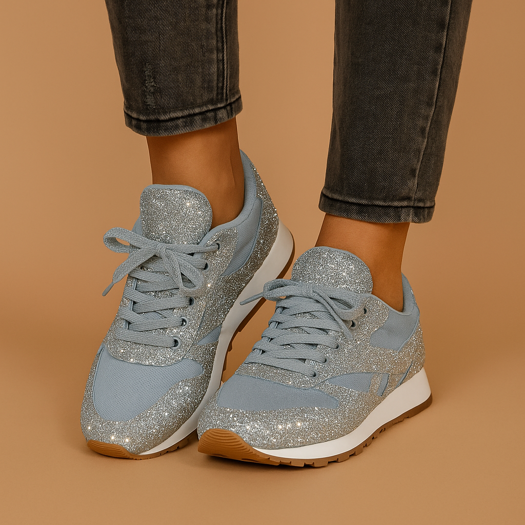Pauline™ | Błyszczące Sneakersy