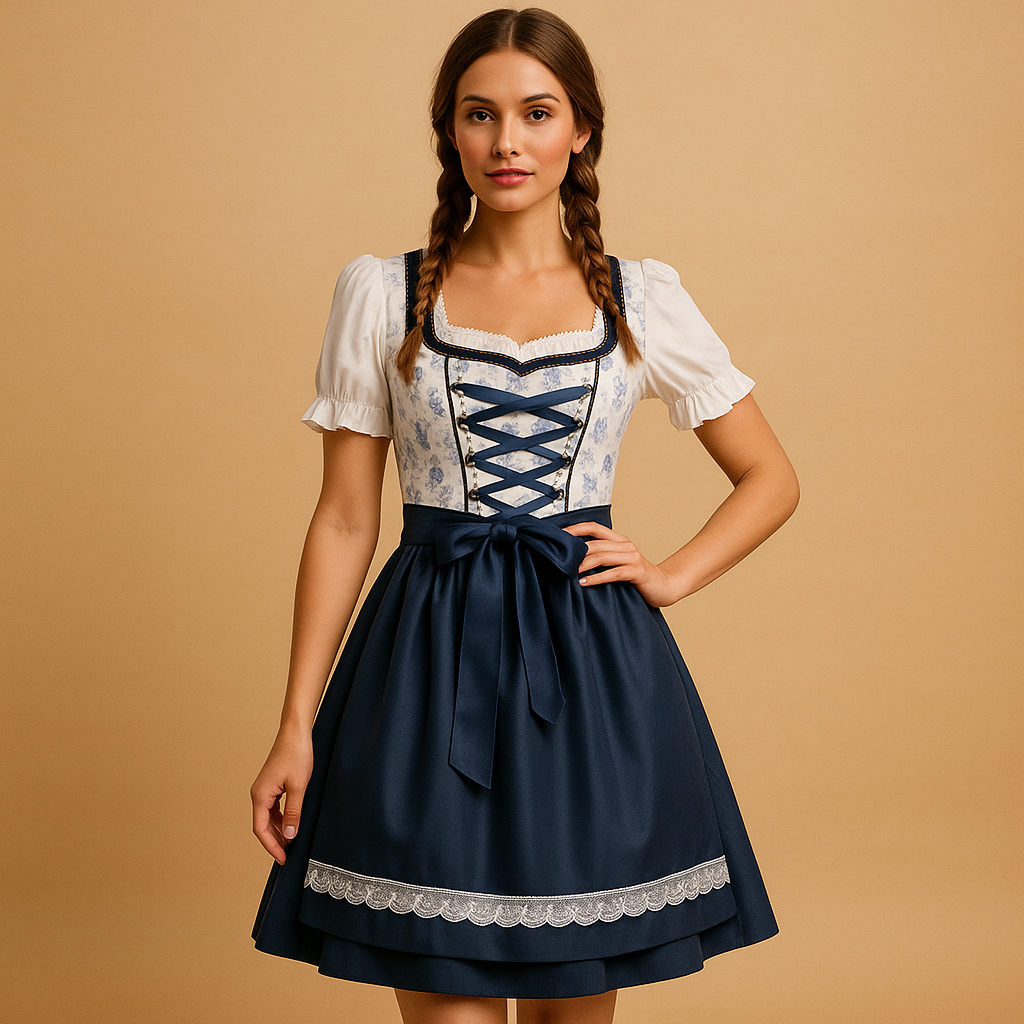 Victoire™ | Sukienka Dirndl z Koronką