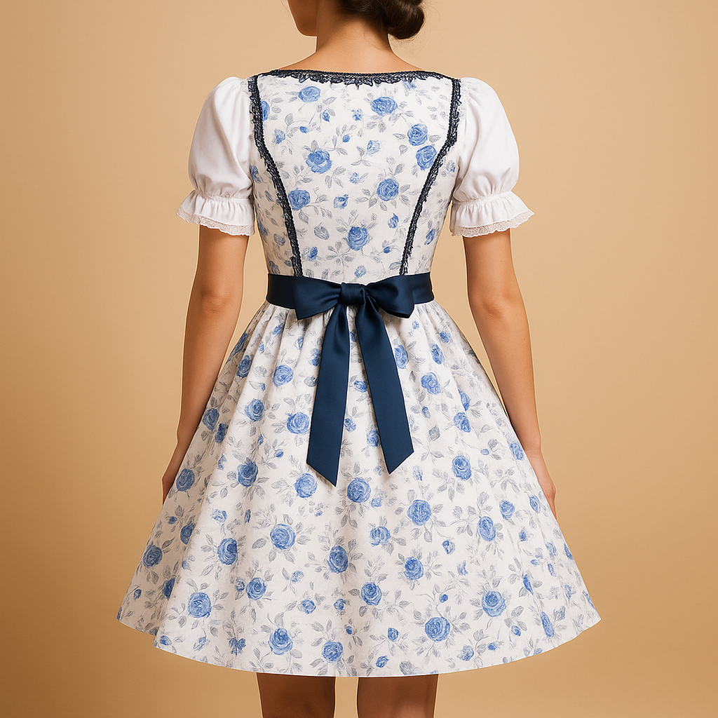 Victoire™ | Sukienka Dirndl z Koronką