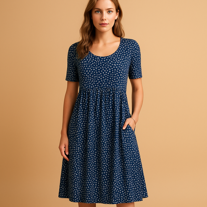 Rosalie™ | Sukienka Midi Bawełniana