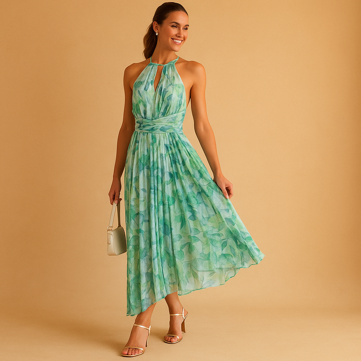 Thérèse™ | Sukienka Maxi Kwiatowa