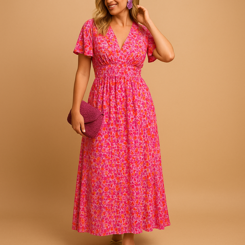 Orianne™ | Sukienka Maxi Kwiatowa