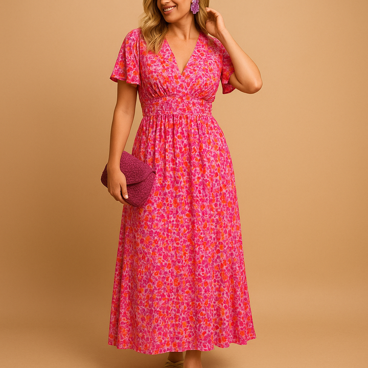 Orianne™ | Sukienka Maxi Kwiatowa