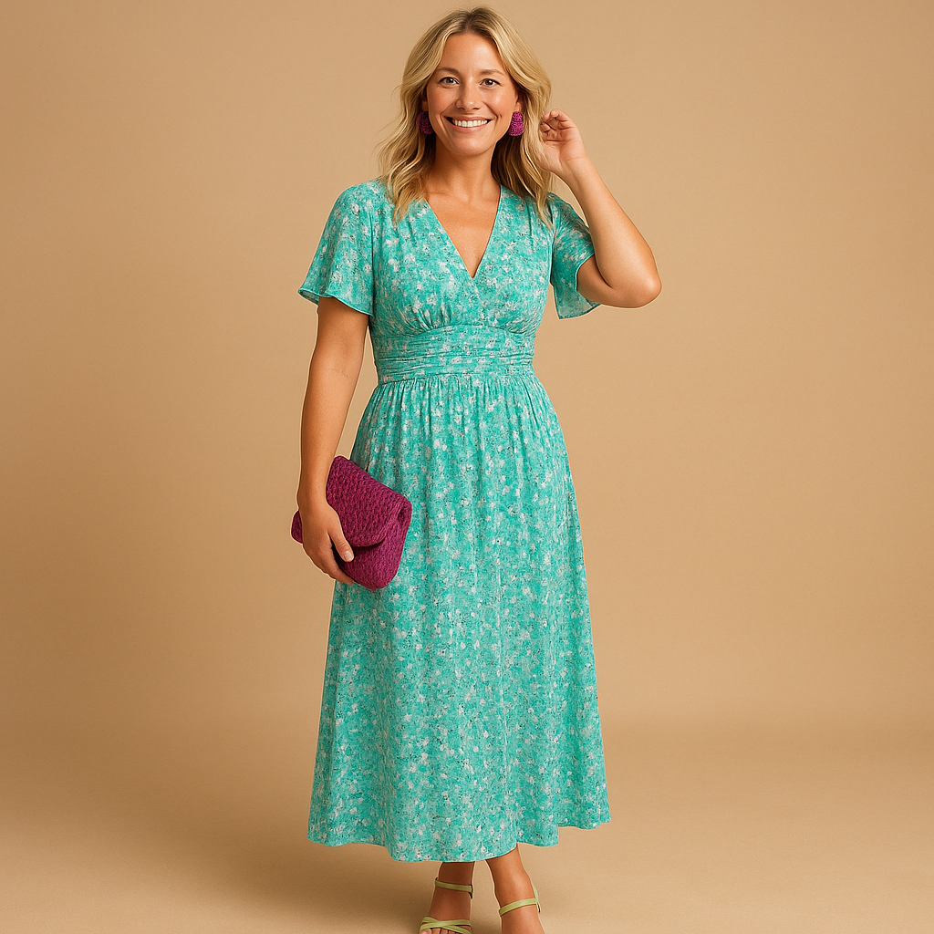 Orianne™ | Sukienka Maxi Kwiatowa