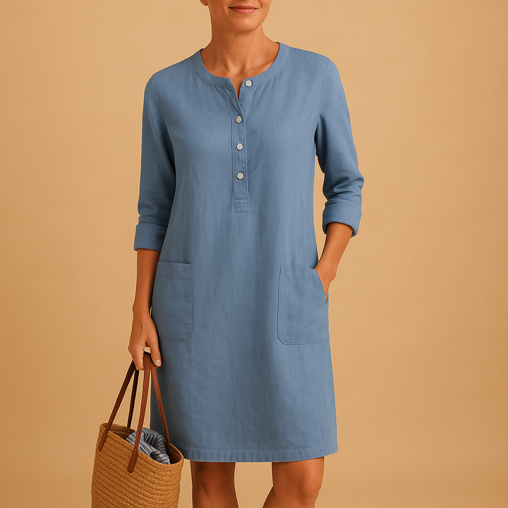 Clarisse™ | Minimalistyczna Sukienka Midi