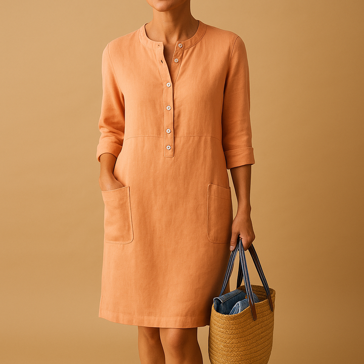 Clarisse™ | Minimalistyczna Sukienka Midi