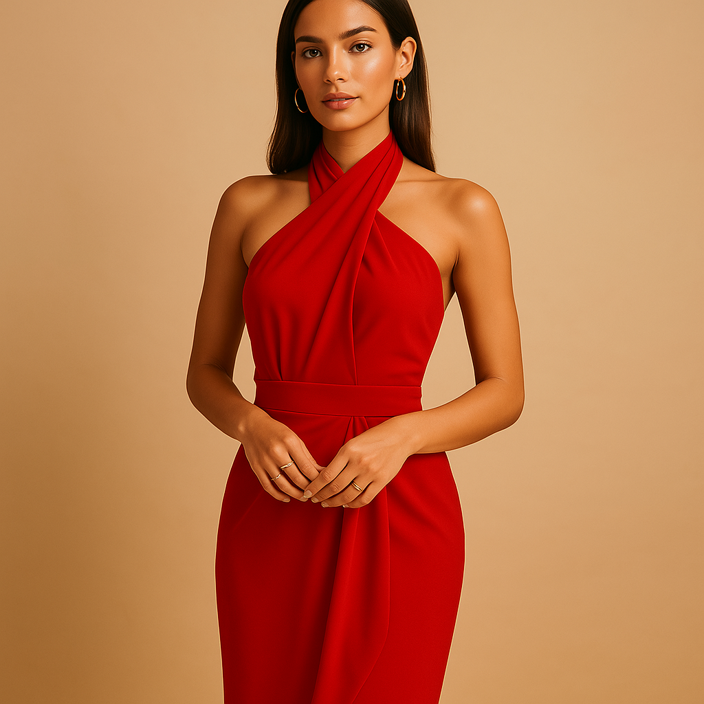 Anaïs™ | Nowoczesna Sukienka Halter