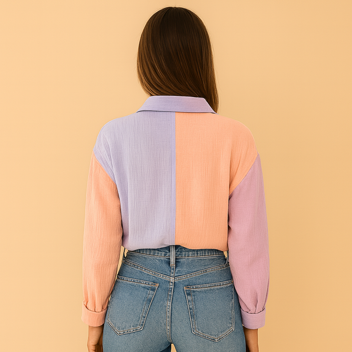 Apolline™ | Bluzka Patchwork
