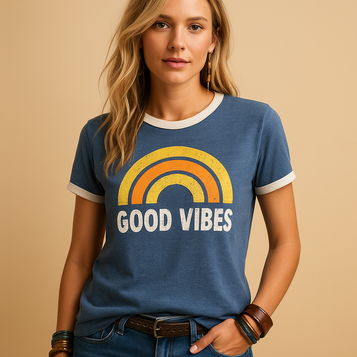 Violette™ | T-shirt Dobre Wibracje
