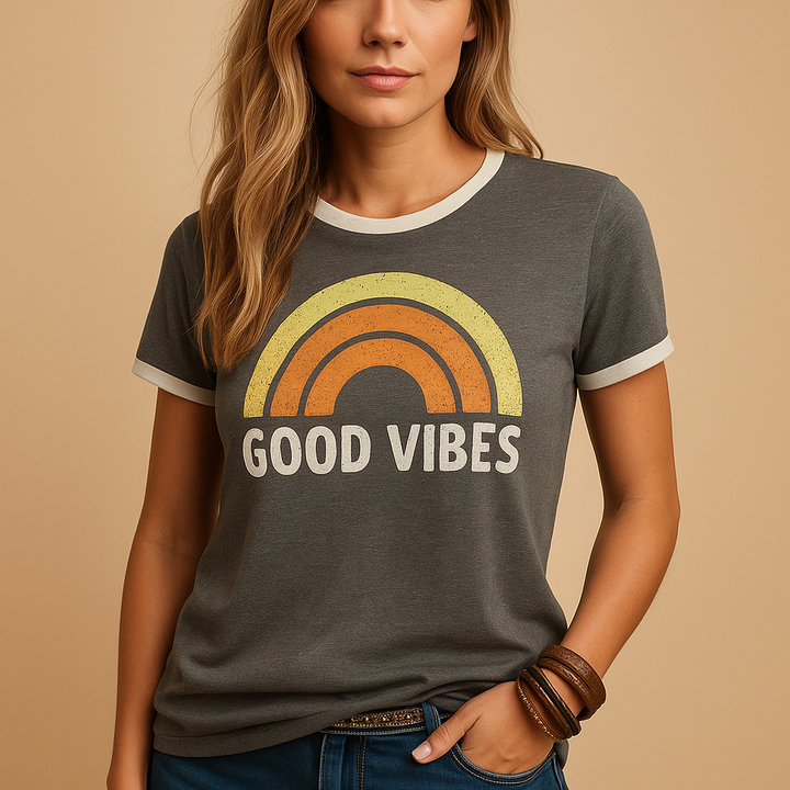 Violette™ | T-shirt Dobre Wibracje