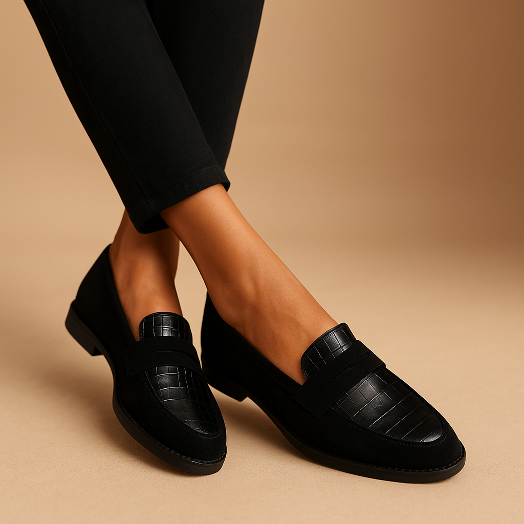 Gabrielle™ | Czarne Baleriny